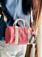 Load image into Gallery viewer, FREE Claw Clip bag charm with Customised Duffle Bags