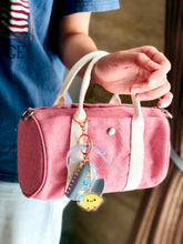 Load image into Gallery viewer, FREE CLAW CLIP bag charm with Customised Duffle Bags
