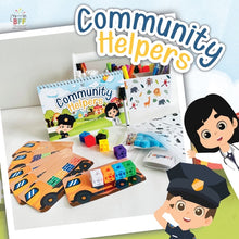 Load image into Gallery viewer, Busy Book - Community Helpers