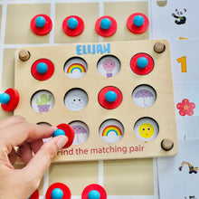 Load image into Gallery viewer, Matching Pair Memory Game (With Name Customisation)