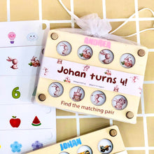 Load image into Gallery viewer, Matching Pair Memory Game (With Name Customisation)