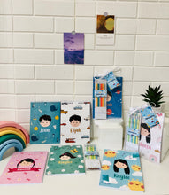 Load image into Gallery viewer, Graduation Customised Notebook + Pencil Set (Face Series)