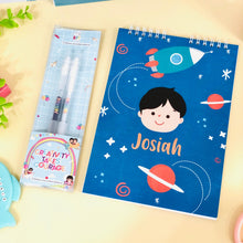 Load image into Gallery viewer, Customised Notebook + Pen Set (Face Series)