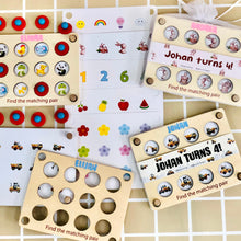 Load image into Gallery viewer, Matching Pair Memory Game (With Name Customisation)
