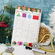 Load image into Gallery viewer, Christmas Busy Book