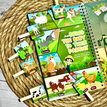 Load image into Gallery viewer, My First Animals Busy Book