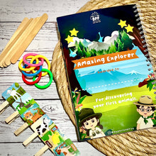 Load image into Gallery viewer, My First Animals Busy Book