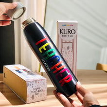 Load image into Gallery viewer, Kuro Bottle – Personalised Teacher’s Day Gift
