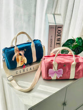 Load image into Gallery viewer, FREE Claw Clip bag charm with Customised Duffle Bags
