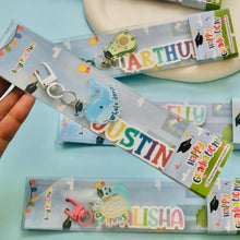 Load image into Gallery viewer, Customised Graduation Name Keychain
