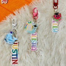 Load image into Gallery viewer, Customised Graduation Name Keychain
