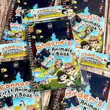 Load image into Gallery viewer, Party Souvenir - Customised Busybooks with Name customisation
