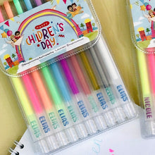 Load image into Gallery viewer, Personalised Colour Gel Pens (set of 10)
