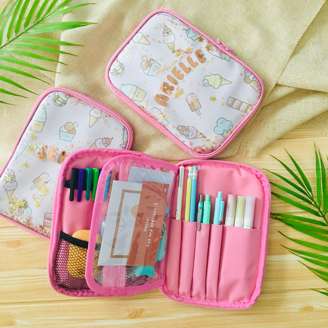 Pencil Case Organiser with Name customisation