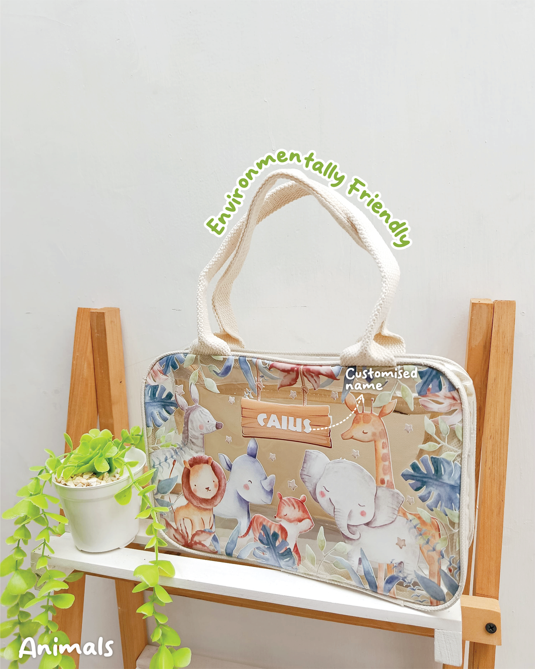 Customised Carry Out Bag with Name customisation
