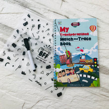 Load image into Gallery viewer, Transportations Match and Trace Busy Book
