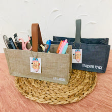 Load image into Gallery viewer, Teacher’s Day Customised Fabric Caddy
