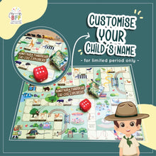 Load image into Gallery viewer, (Name Customisation) Zoo Explorer Giant Floor Board Game

